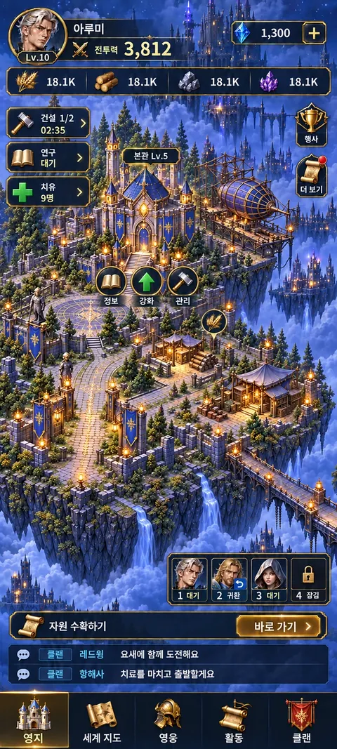 Estate · Strategy mode